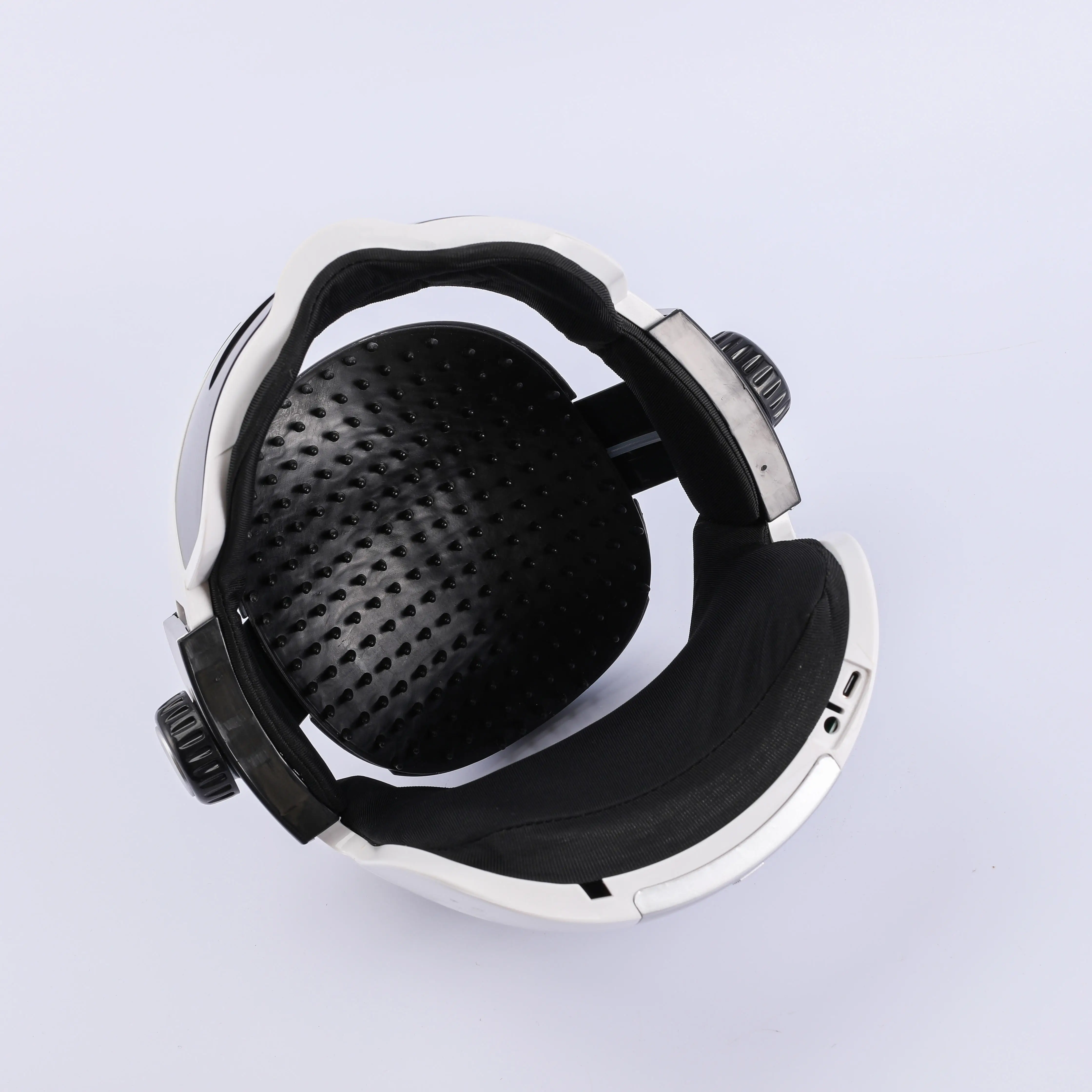 Touch Control 2 in 1 Eye and Head Massager Headache Cap 2023 Electric Vibration Scalp Head Massager Helmet