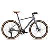 Manubrio piatto - grigio opaco - Shimano 9 velocità