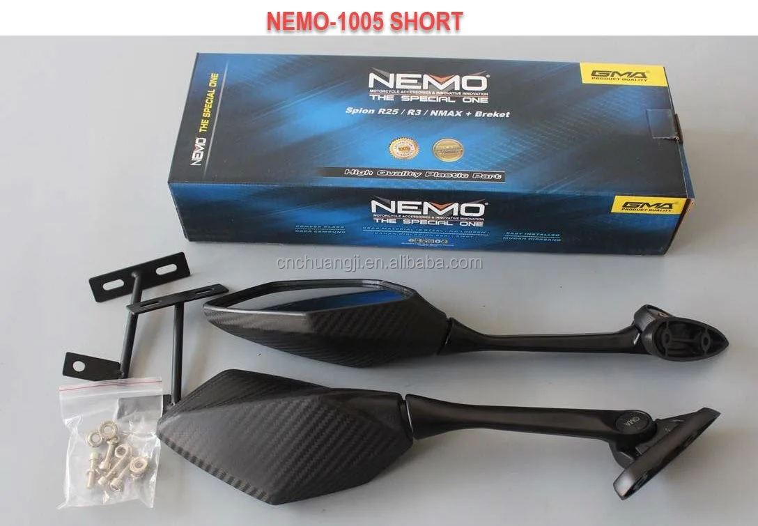 Nemo 1005 Rear View Mirror Cbr250r Side Mirror Ninja Nmax R25 R3 Back ...