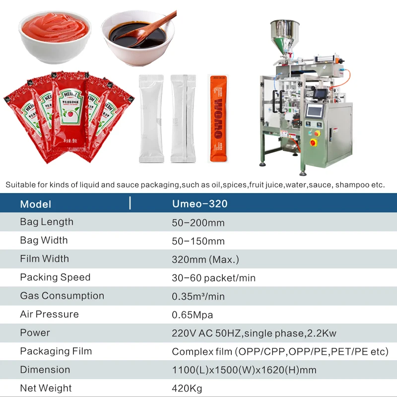 Automatic Small Scale Vertical Liquid Pouch 1 Litre Edible Cooking Oil Sachet Filling Packing Machine