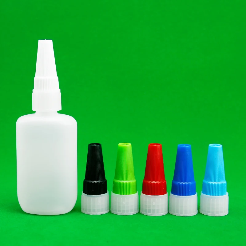 product plastic bottles wholesale 5ml 10ml 20ml 28ml 50ml 100ml super glue plastic bottle cyanoacrylate adhesive bottle twist capr-27