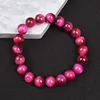 Bracciale occhio di tigre rosso rosato