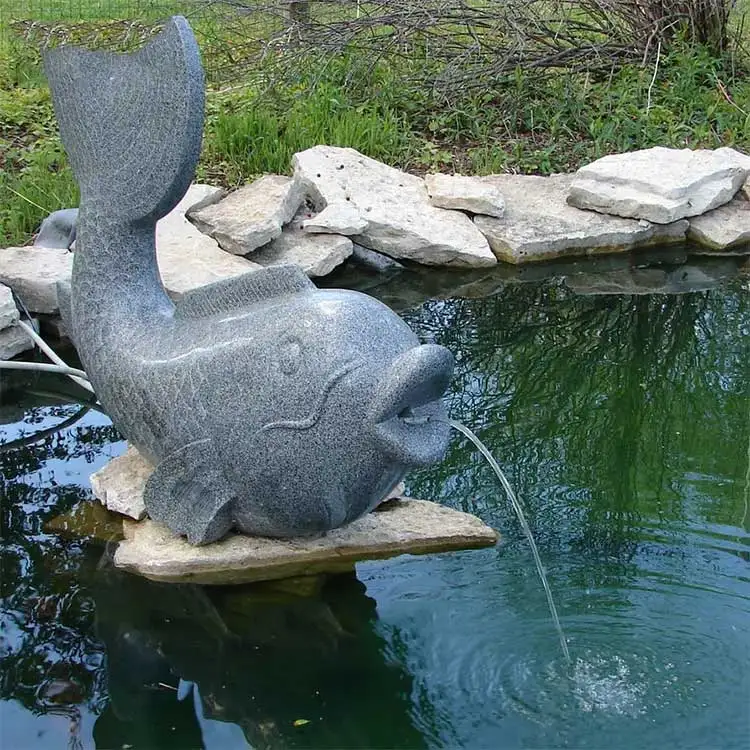 2 Statue Da Giardino A Forma Di Pesce Koi | Sculture In Rame Per Esterno, Cortile, Stagno | Regalo Per Nonna, Mamma, Appassionati Di Giardinaggio - 5