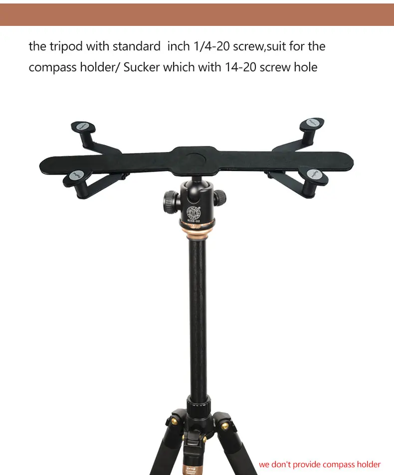 Qzsd New Tripod For Geomantic Omen Compass& 159cm Copper
