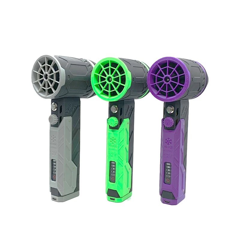 Portable Industrial for Air Duster High Power 1.3kg Thrust Super Violent Wind Jet Fan Dry Car Duster Car Cleaning Tool - view 5