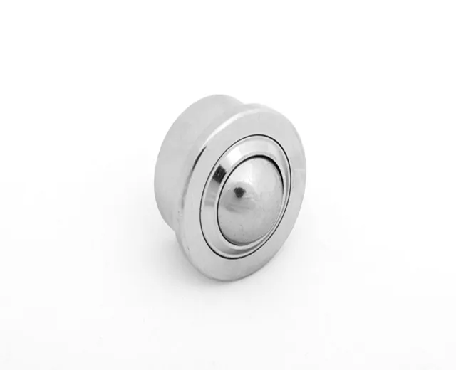 Pomolo Sfera Girevole In Acciaio Per Porta Diametro 60 Mm 360 Fimet Inox Con Rosetta Ovale - Foto 3