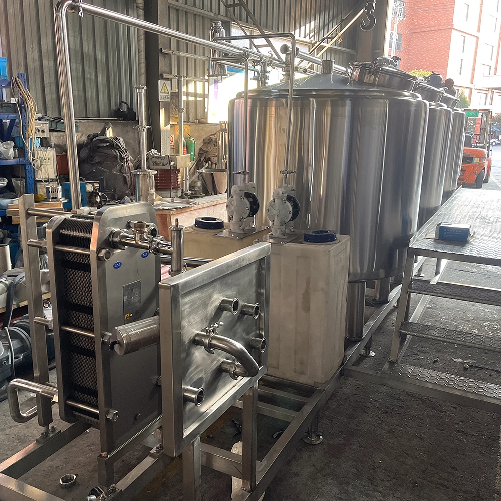 500l Clean In Place System Automatic Control Cip System For Beer ...