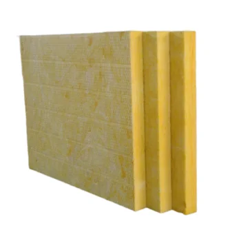 100kg/m3 100mm Fireproof Waterproof Insulation Board Construction Building Materials Mineral Rock Wool Panel