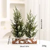 Double Frosted Mini Tree 30cm