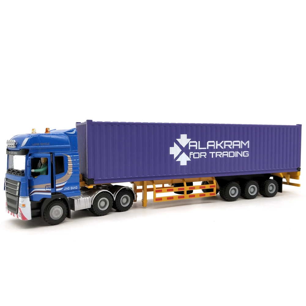 28cm RL RKRRM container truck model gifts 1:50 Truck model O.A.S ship model