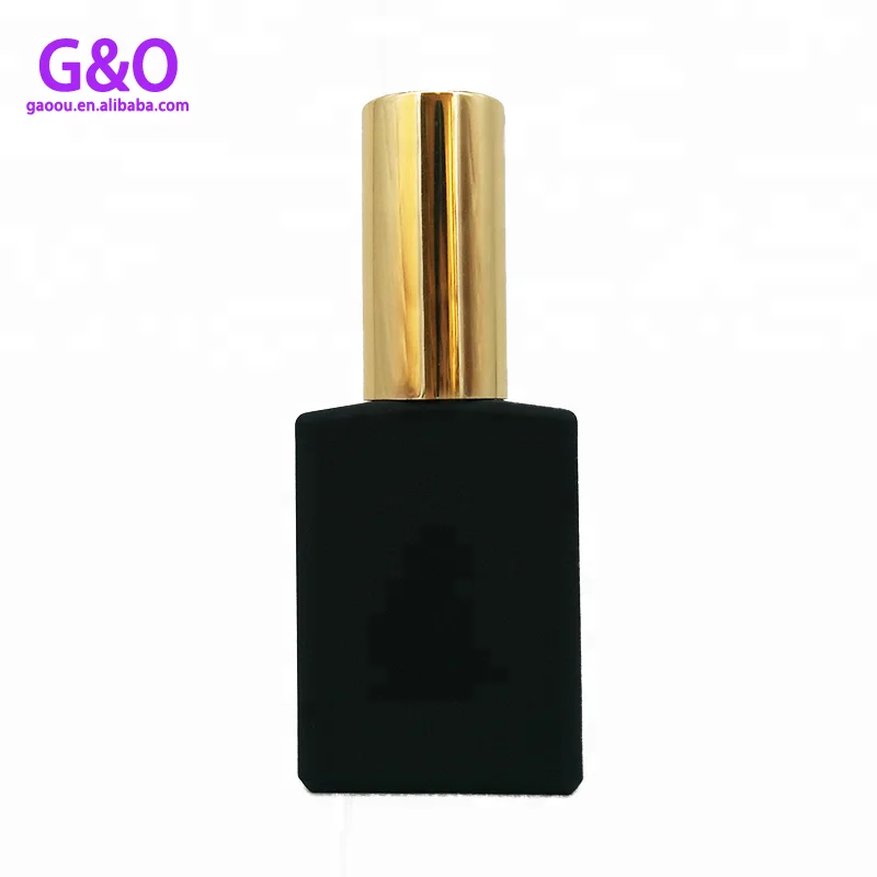Empty Packaging 30ml 50ml 100ml 15ml  Black Transparent Fragrance Oil Glass Perfume Spray Bottle Glass Spray Bottles