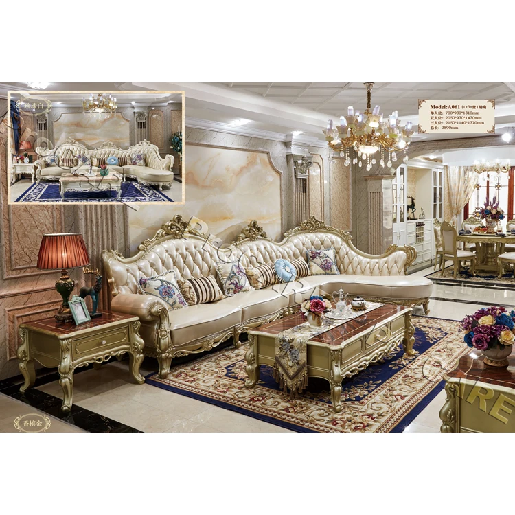 Современная мебель для гостиной классический европейский стиль
