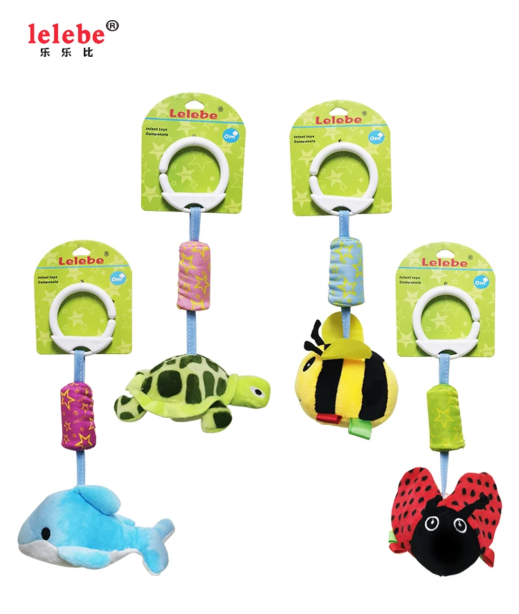 Животные колокольчики с черепахой подвесные декоративные мобильные детские плюшевые игрушки животные
