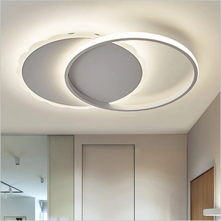 Modern Simplicity Round LED Acrylic lamp creative art restaurant chandelier #808 
