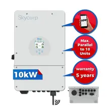 Deye SUN-10K-SG04LP3-EU 10kw 3 phase hybrid solar inverter deye 10 kw wifi mppt solar hybrid inverter