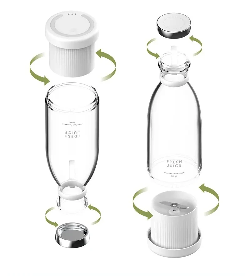 Portable Electric Mini Juicer Blender Juice Separator Juicer Cup Original Juicer