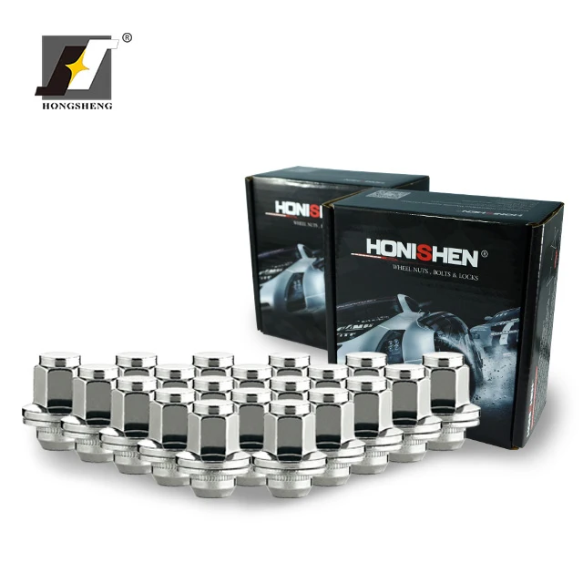 Гайки и шайбы для наконечников Магнитных Колес 8 классов 13/16 дюйма шестигранные 1 81 длина