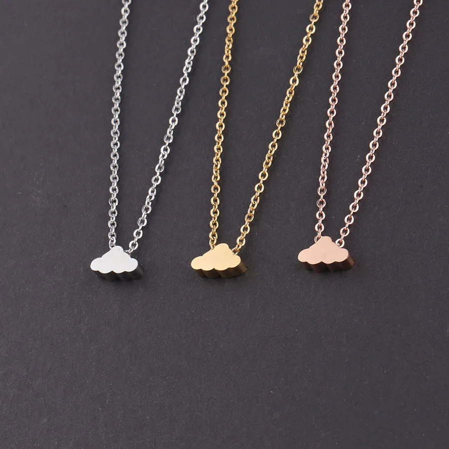 Cloudy Choker Necklace