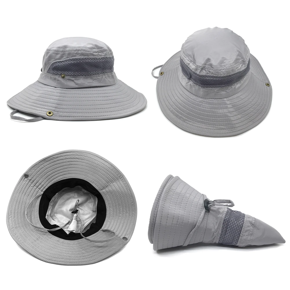 Sun Uv Protection Safari Hat Wide Brim 