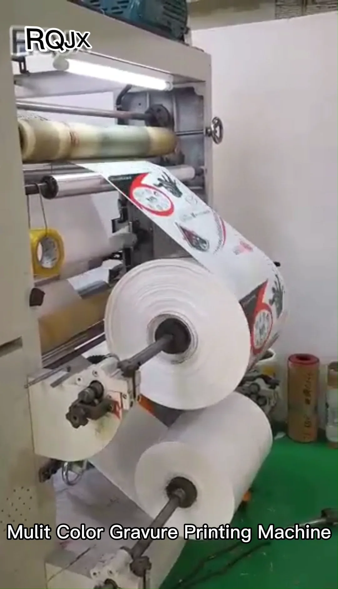 4 Color Rotogravure Paper Printing Machine Of Gravure Printing Machine