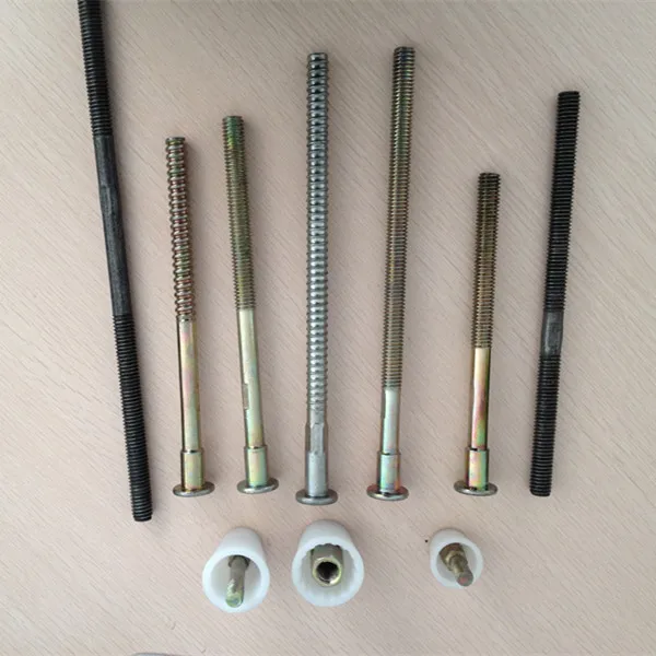 Plastic B Cone for Formtie System Fastener, D Cone with Washer and Nut for Plywood Panel Steel Form Tie in Concrete Building