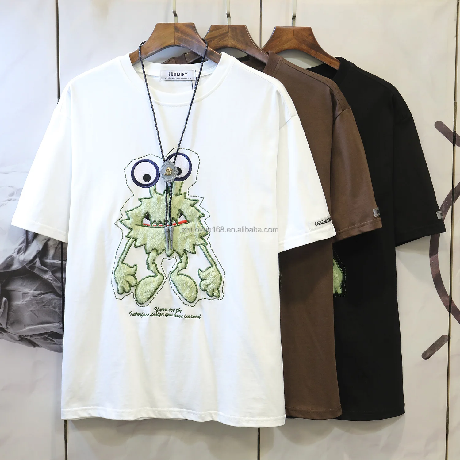 Wholesale High Quality Brand Custom Printing Graphic Drop Shoulder Oversized t Shirt Men's T-shirts