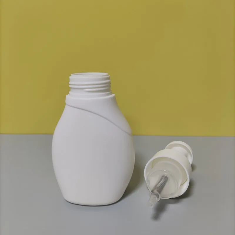 Hand Wash Lotion Pumps Shampoo Bottle 300ml Custom Cleansing Mousse Foam Pump Squeeze the Latex Plastic Bottle