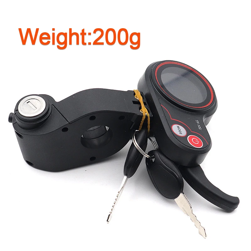 TF-100 Display with Ignition Key Communication Instrument Panel scooter throttle for electric scooter accessories parts