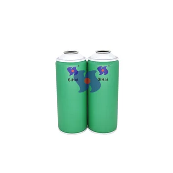 Hot sale 65x158mm CMYK Printing paint Spray Can Necked-in empty Spray Aerosol tin can customize