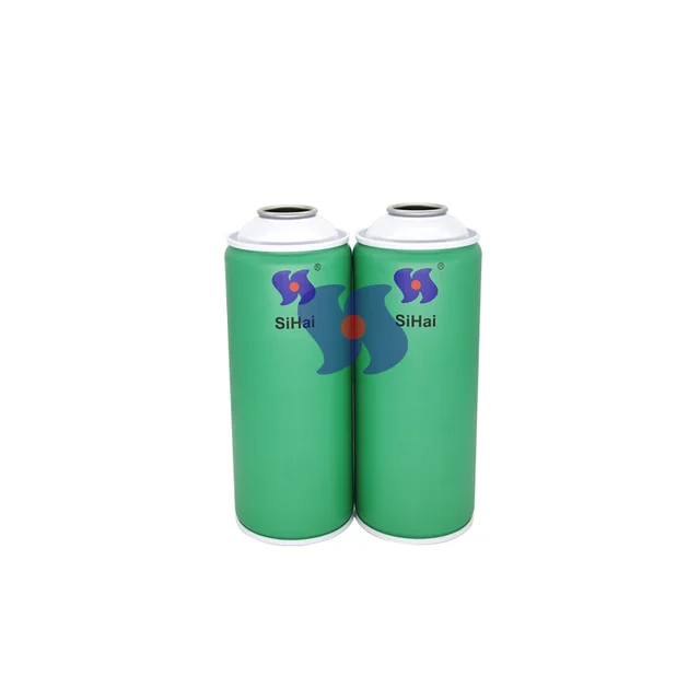 Hot sale 65x158mm CMYK Printing paint Spray Can Necked-in empty Spray Aerosol tin can customize