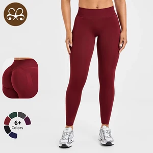 Womens Seamless Yoga Pants Butt Lifting Tummy Shaping Quick Dry High Waist Workout Pants for Running Sports Gym