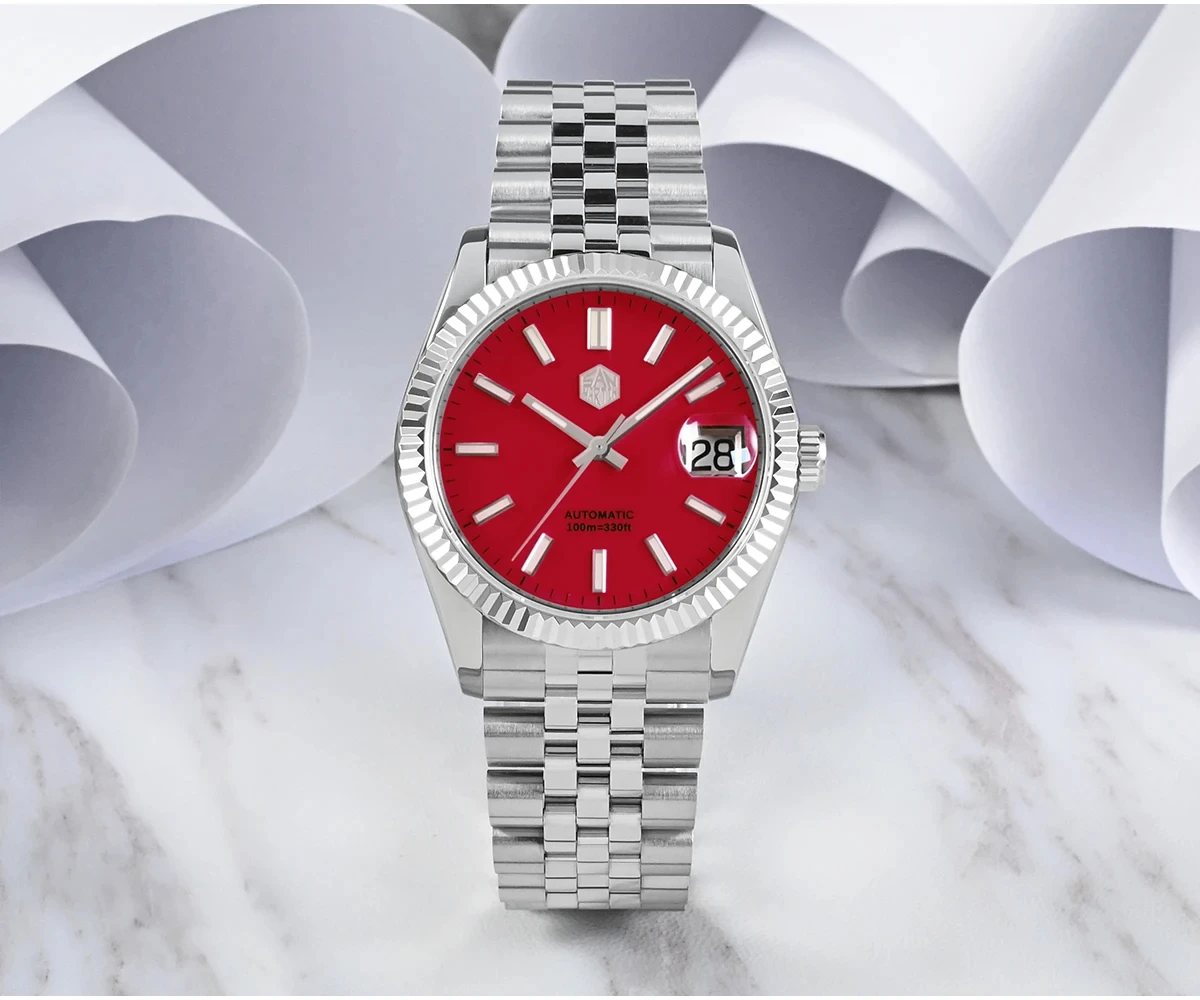 San Martin Men Dress Watch Top Brand Luxury Automatic Mechanical  Fashion Couples Watches Sapphire Waterproof 100m BGW9