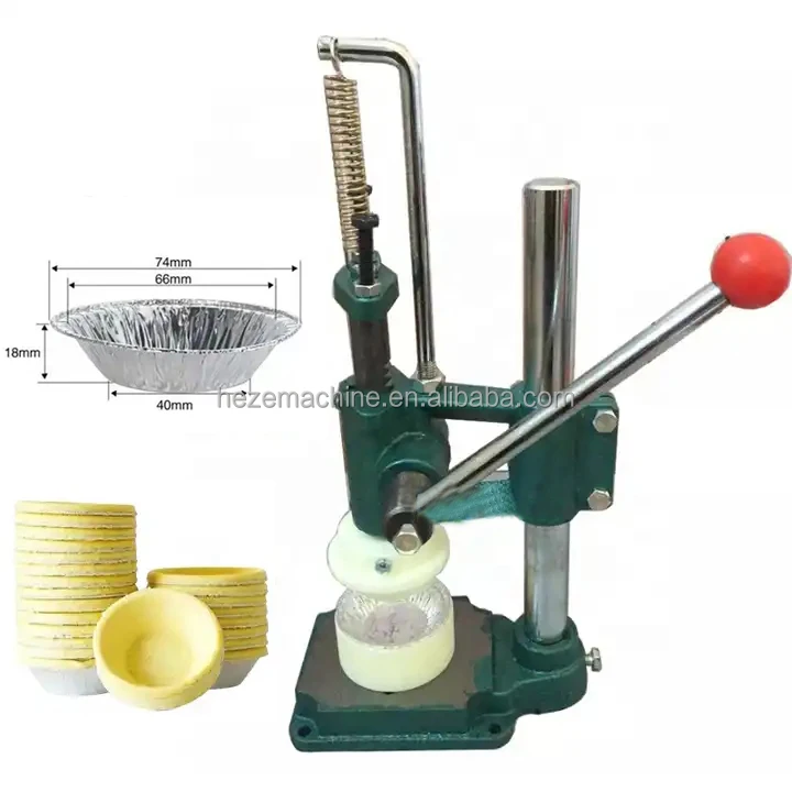 Manual Mini Pie Egg Tart Shell Press Machine