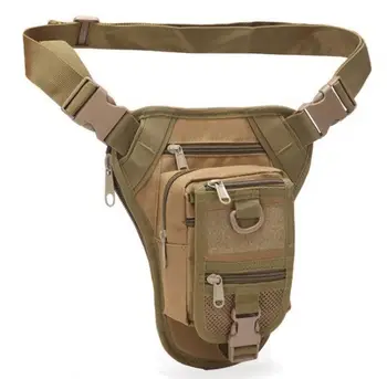 Fashion Camouflage Tactical travel  Sports waterproof arm wrap thigh waist packbiker Leg Bag