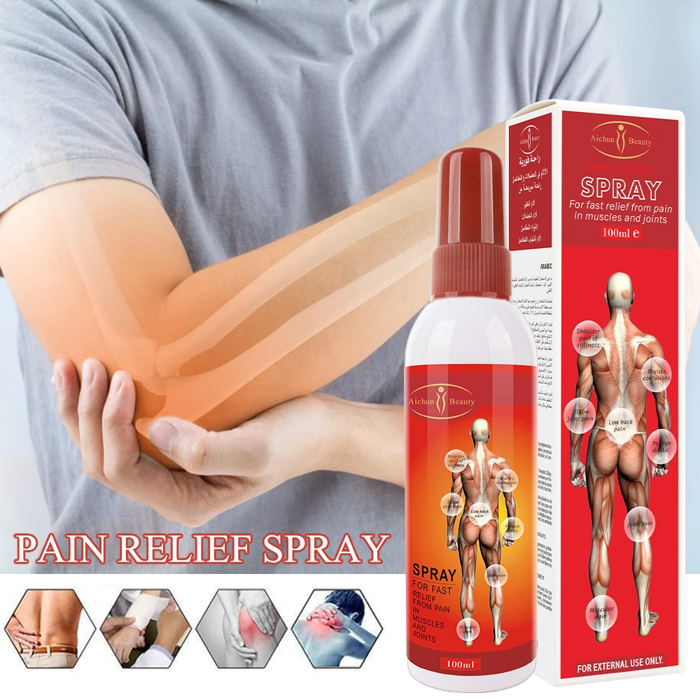 Wholesale Body Muscle And Joint Pain Relief Organic Rapid Relief Spray