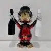 Black and white bottle duck