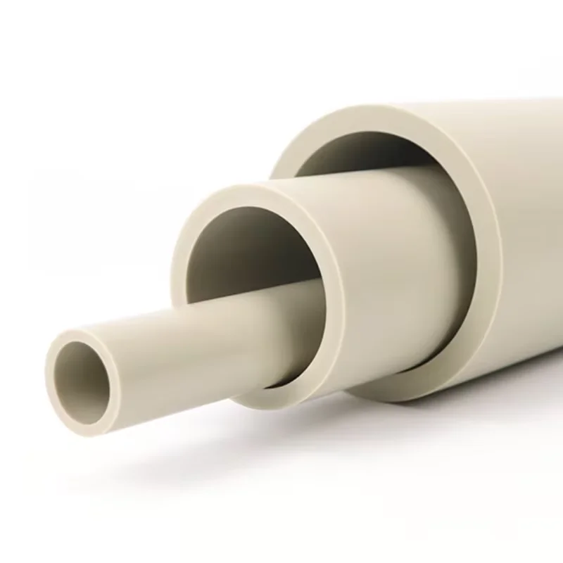PPH Pipeline High Temperature Resistant Fireproof Flame Retardant Acid Corrosion Resistant Plastic Tubes for Chemical Industry