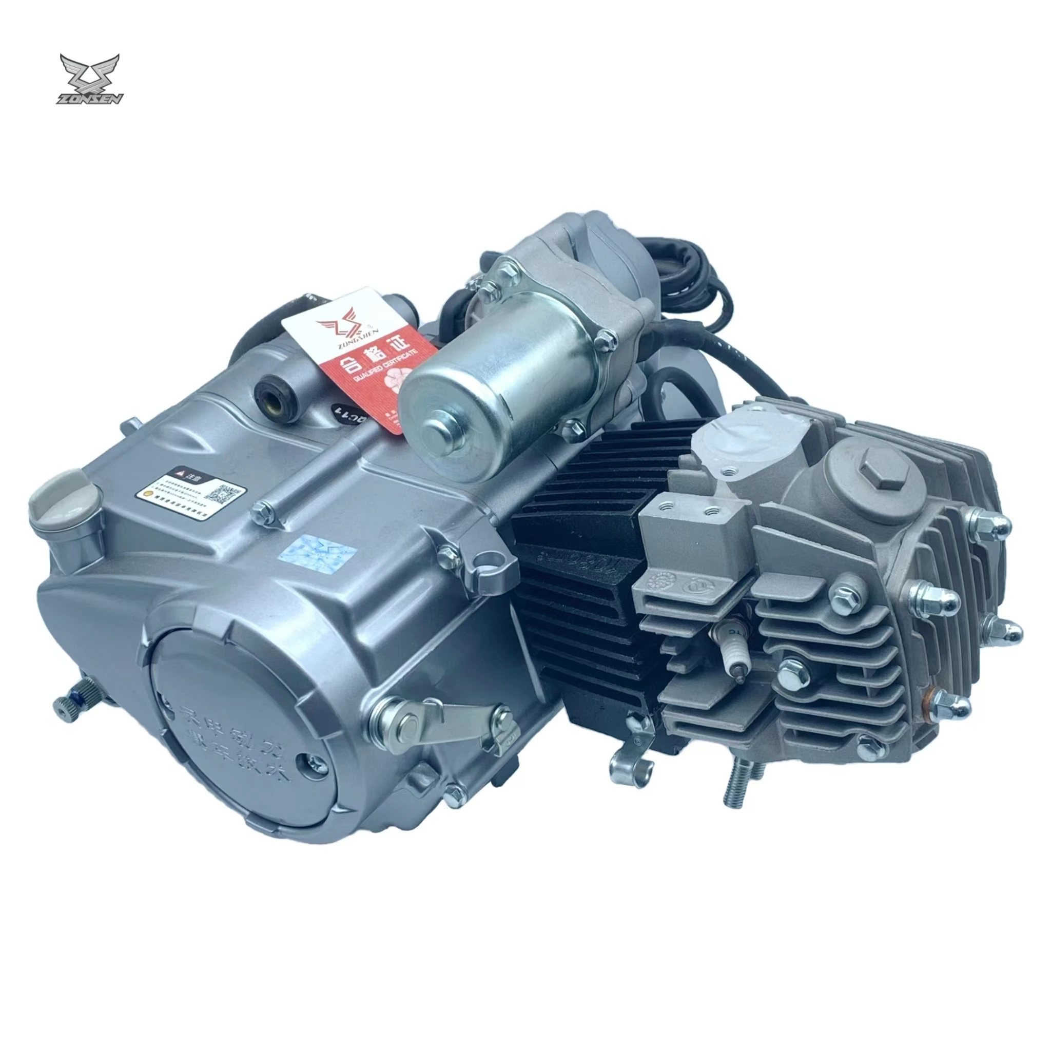 OEM Zongshen C100 Engine - 110cc Air-Cooled Motorcycle Parts