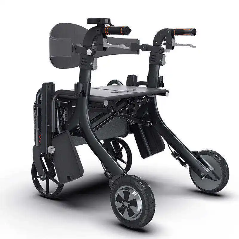 Multi-functional electric wheelchair scooter for the senior small folding portable wheelchair for the elderly manufacture