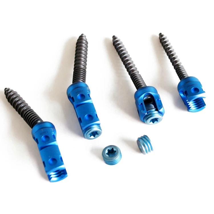 Geasure Competitive Price 5.5 Titanium Spinal Implants System Pedicle Screw for Interventional Materials