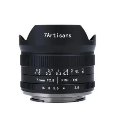 7artisans 7.5mm F2.8 II V2.0 APS-C Format Fisheye Lens With