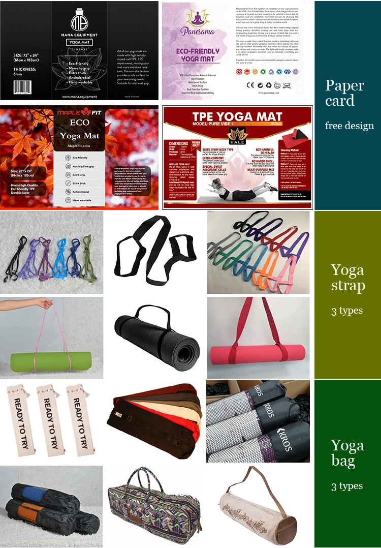 Custom Yoga Mats Custom Print Eco Friendly Washable Fitness Mat Yoga