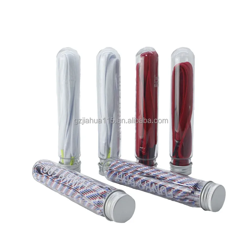
Упаковочная Пробирка для шнурков, Упаковочная трубка, прозрачная пластиковая помада, трафаретная печать 
