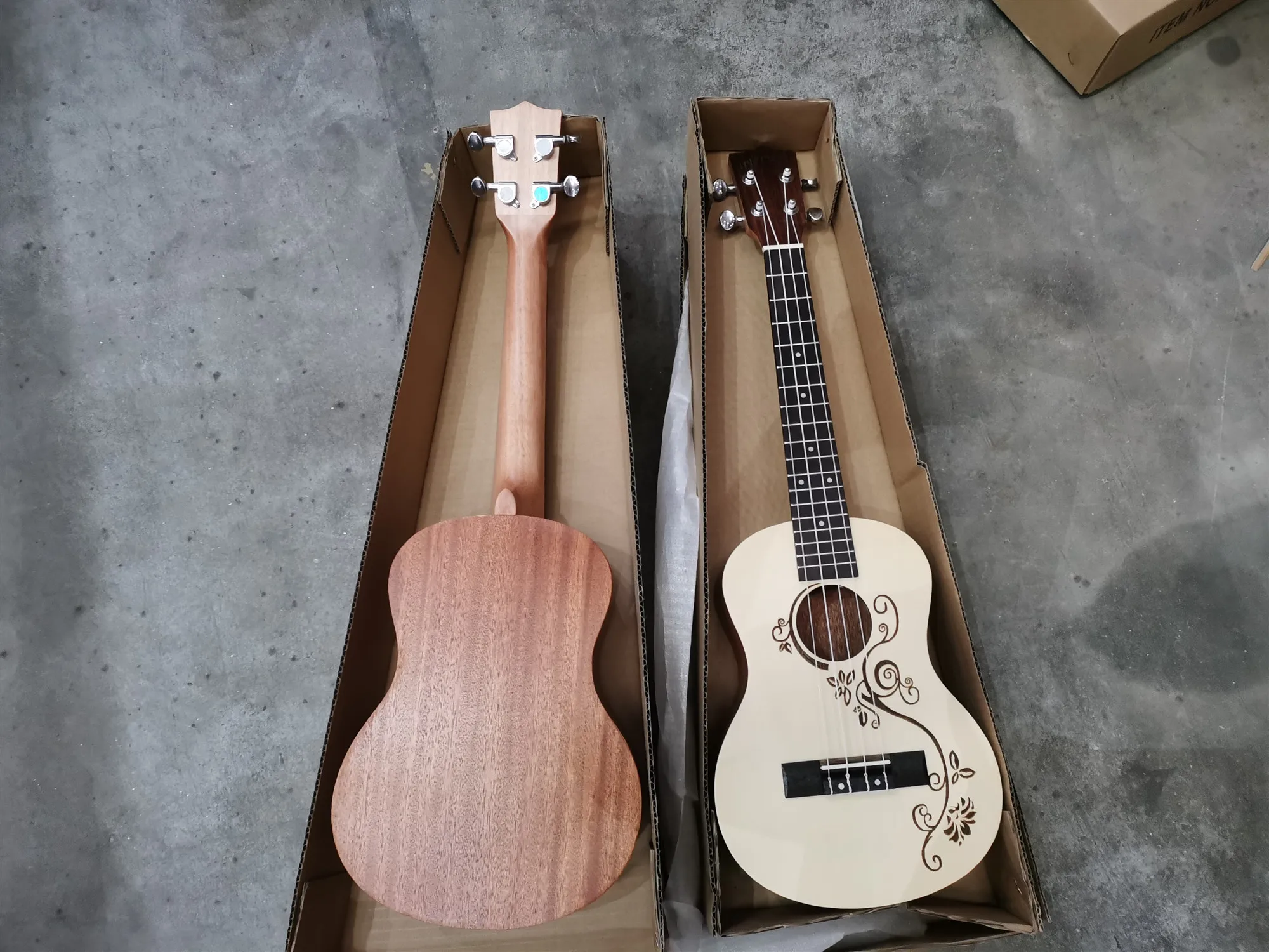Inventory Cheapest 21 23 26 Inch Ukulele Soprano Concert Tenor Ukulele