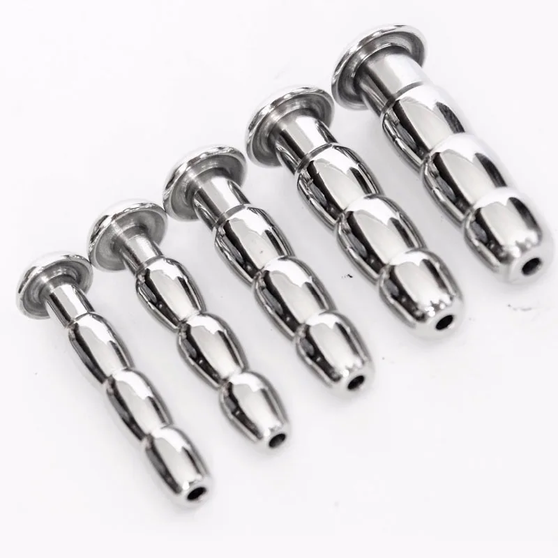 Free Custom Box - Steel Urethral Dilation Sound Stimulators Penis Plug Rod Sex Toys for Men Insert Catheter Dilators