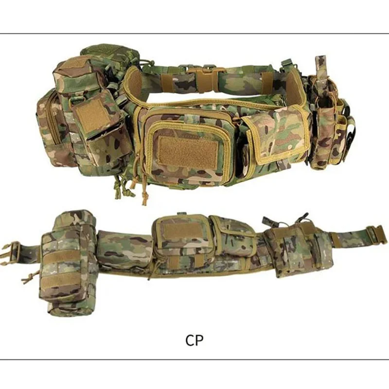 Outdoor Premium Training Mountaineering Outdoor Tactical Belt Duty Utility Belt Set Hunting Accessories Tactic Waist Belts