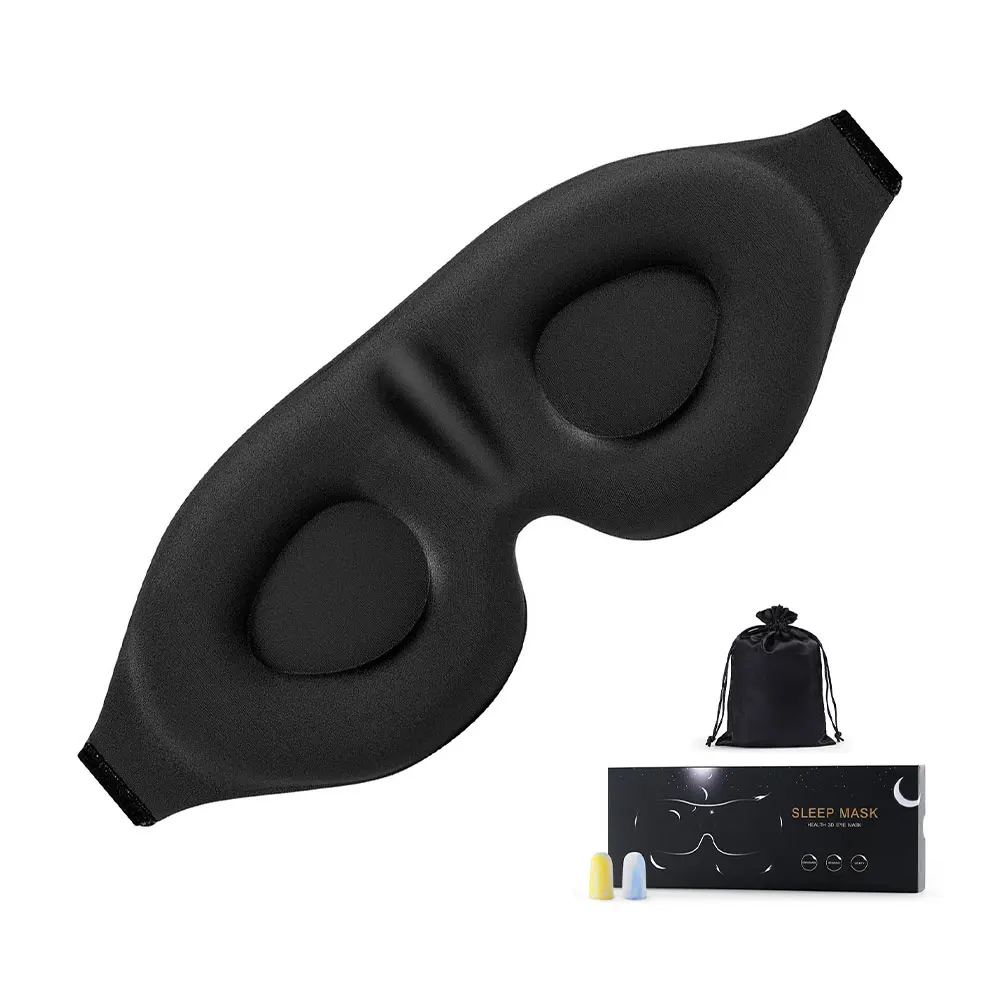 Adjustable 3d Memory Foam Luxury Private Label Custom Travel Night