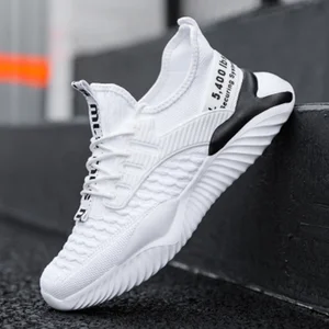 Brand Fashion Sports Running Walking Style Shoes for Men's Shoes Sneakers Flying Mesh Sports Shoes for Men