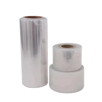 LLDPE Packaging Materials Black Stretch Film Plastic Film For Product Packing Wrapping