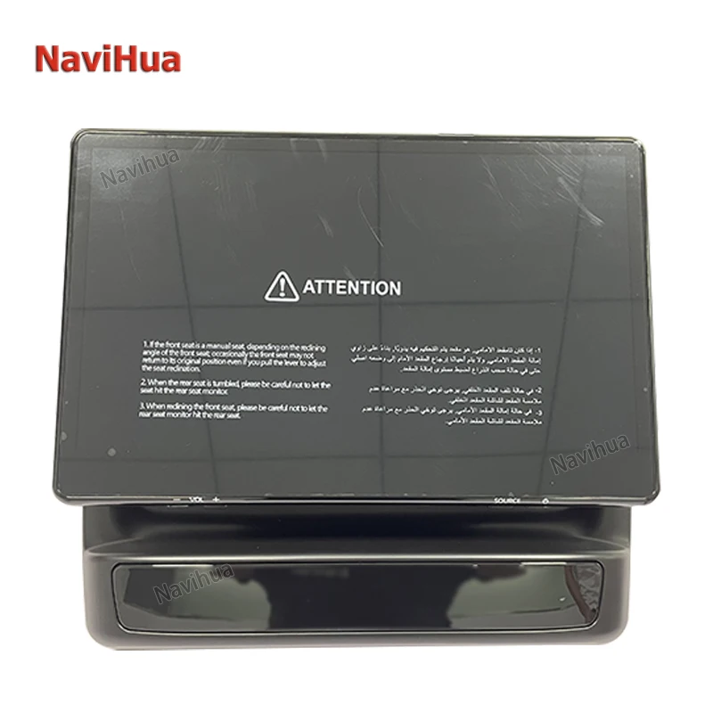 NaviHua Android Car Headrest Monitor Multimedia Rear Seat Entertainment for Toyota Land Cruiser LC300 2021